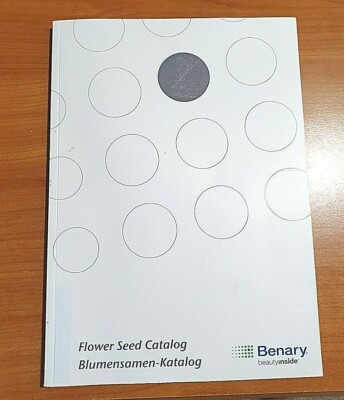 Benary Flower Seed Catalog Blumensamen-Katalog
