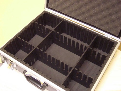 PROFI Zubehörkoffer mit Trennstegen 52x42x21cm Koffer Toolcase Case Fächerkoffer - Picture 2 of 10