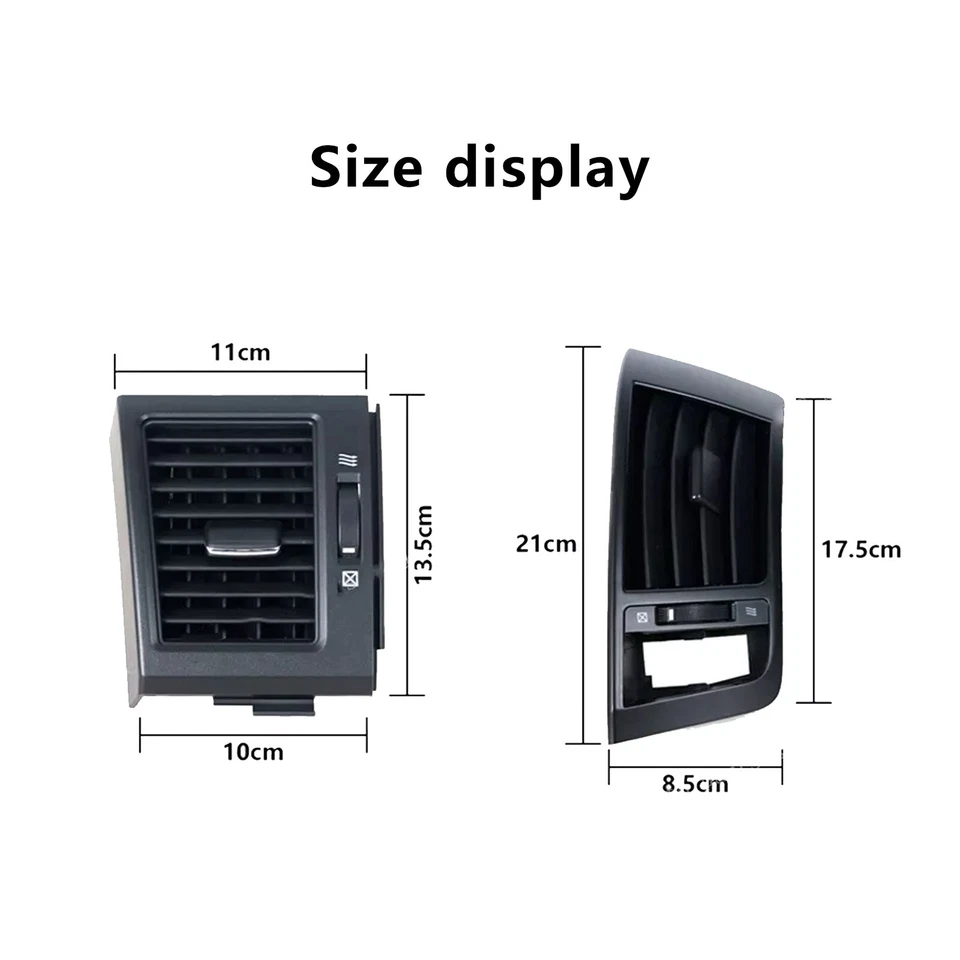 1 juego de salida de ventilación aire acondicionado para Toyota Land Cruiser 200 LC200 2008-2013 Foto 2 de 4