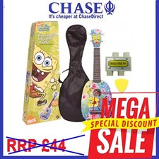 Ukulele Soprano - SpongeBob Squarepants Pineapple Ukelele Complete Set **