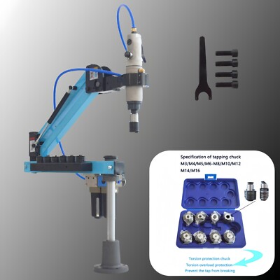 Vertical Pneumatic Tapping Machines M3/M4/M5/M6-M8/M10/M12/M14/M16