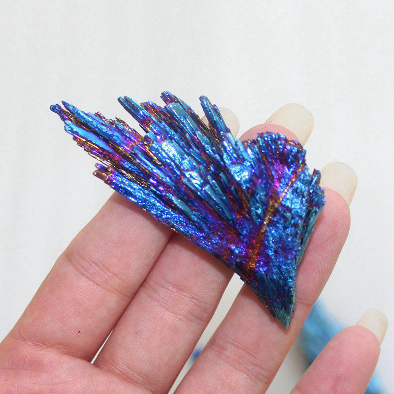 Grande Cristallo Naturale Kyanite Titanio Arcobaleno Aura - Cluster VUG Unico
