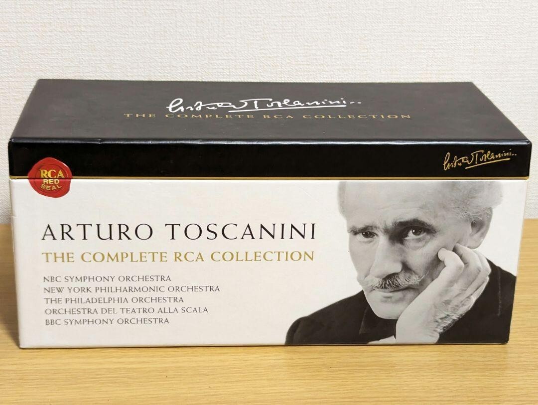 トスカニーニ　ボックスセット　ARTURO TOSCANINI  84CD 41l-LMkG6RL.jpg