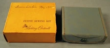 1950s Belding Corticelli Sewing Kit Original Hinged Box