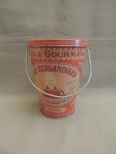 Vintage Les Berbandises tin box Bonbons la Cure Gourmande