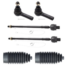 Steering Rack Gaiter Kit For Nissan Elgrand E50 1997-2002 Track Rod Inner Outer