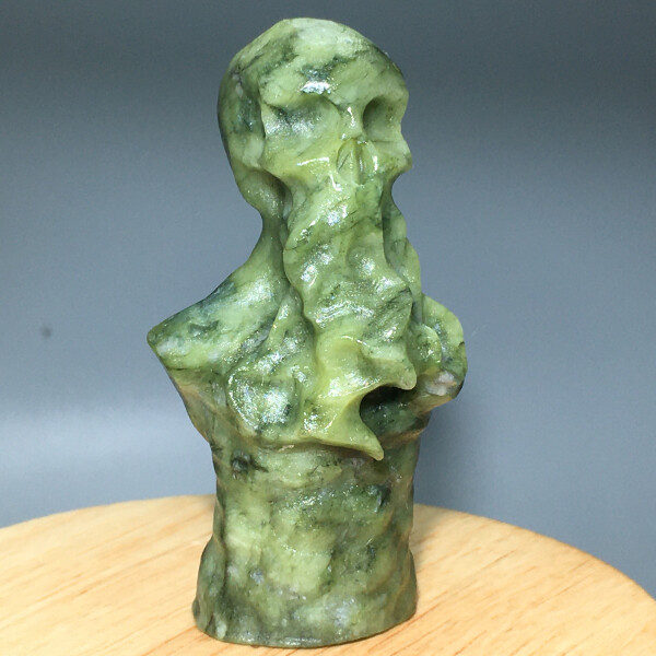 85g Natural Crystal.ophiolite.Exquisite skulls statues gift A50
