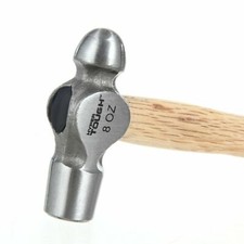 NEW 8 Ounce Ball Peen Wood Handle Hammer