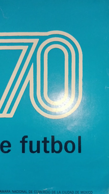 original vintage ultra rare 1970 world cup poster Mexico70, not a