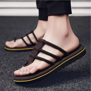 belt slippers men's