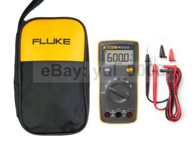 Fluke 106 Handheld /Palm-sized Digital Multimeter 600V 10A w/ soft bag