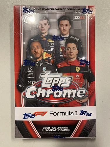 2022 topps chrome formula 1 hobby box - Sealed/ Unopened