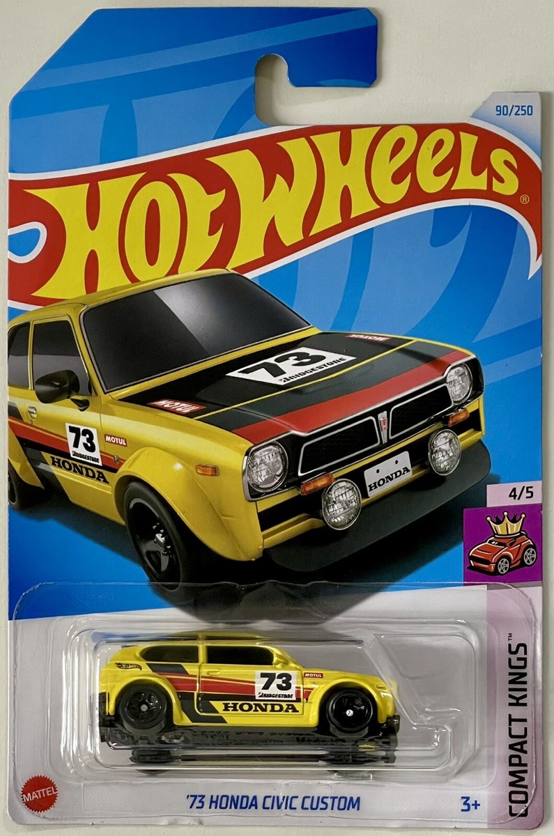 未開封 1/18 Hot Wheels Honda Civic イエロー Hot Wheels Honda Civic Super Street Edition Yellow Car Die