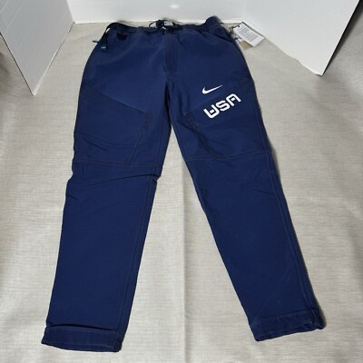 Nike ACG Dri-FIT ADV Womens Team USA Blue Hiking Trail Pants