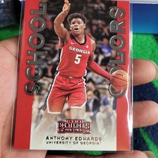 2020 Panini Contenders Base School Colors Insert Anthony Edwards RC