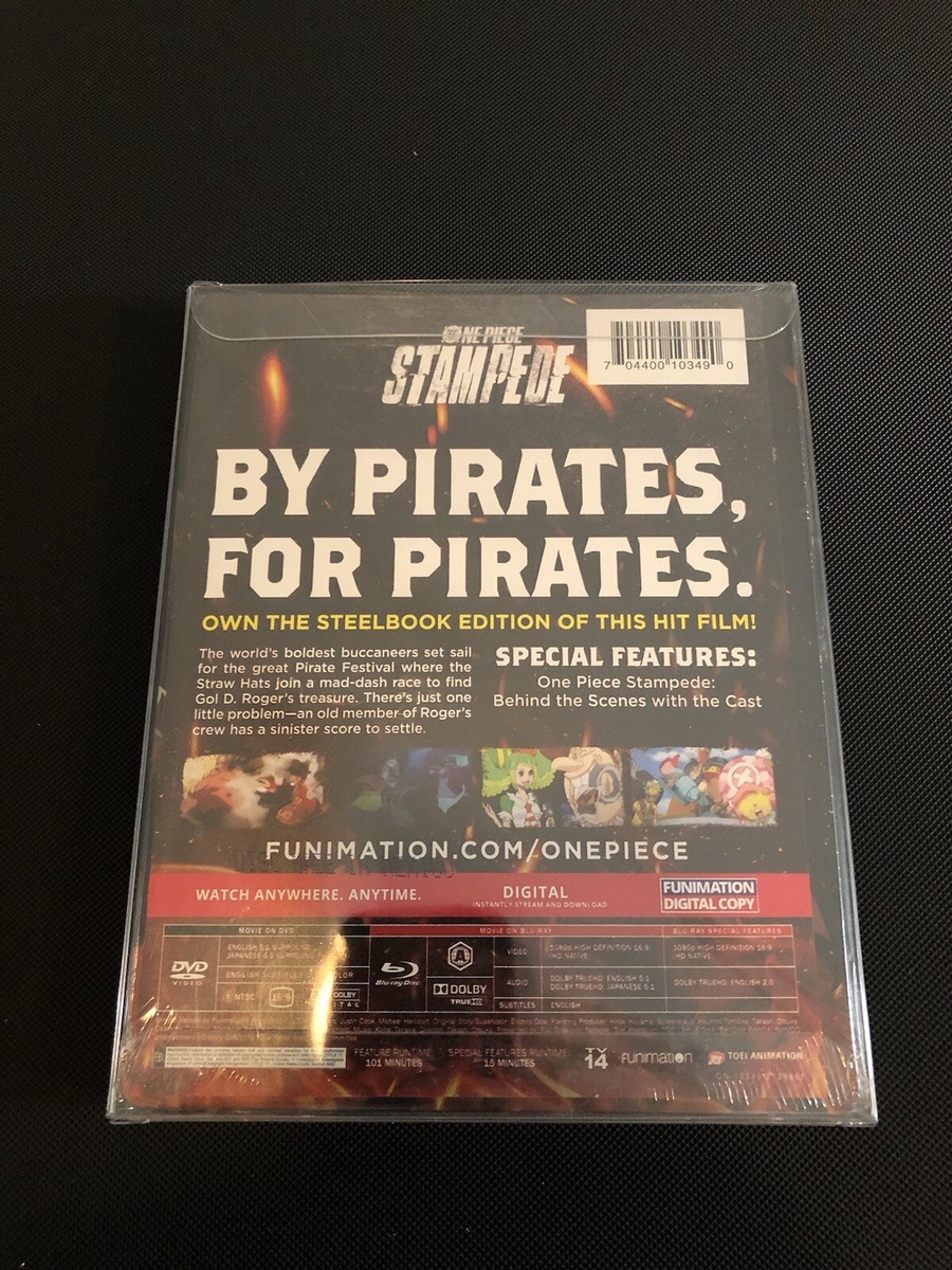 ✓ One Piece: Stampede-Movie (Blu-ray) Steelbook 704400103490| eBay
