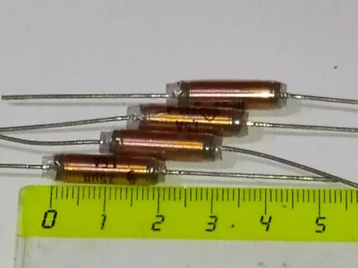 APL Self 25 mH micro Henri 1.5 Amp. NOS Lot 4 Pcs DepE7h31/1