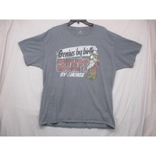 Disney Hanes Gray Grumpy Graphic Tee Vintage Unisex T-Shirt Large