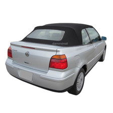 Fits Volkswagen Cabrio 2001-2002 Convertible Top Heated Glass Window Black Cab