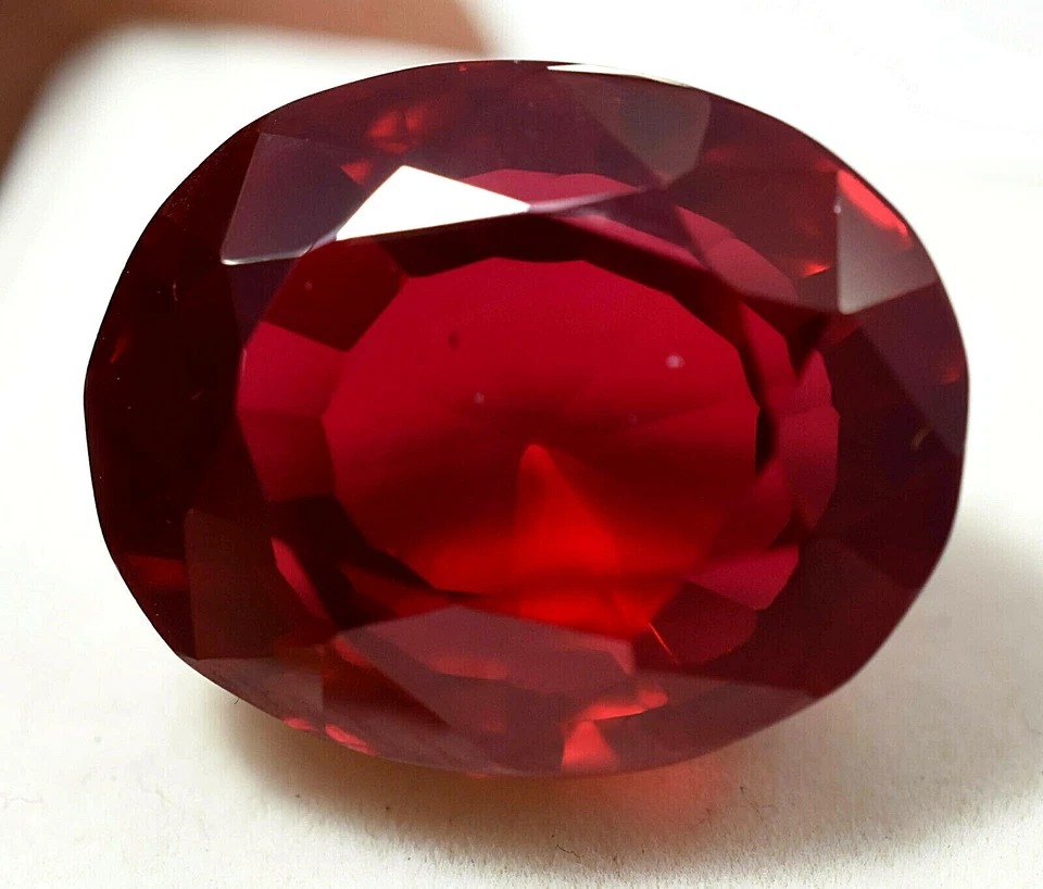 40.95 Ct Natural Huge Red Ruby Mozambique GGL Certified AAA+ Treated Gemstone - Image 3 of 4