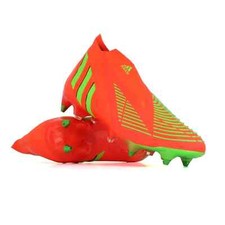 Adidas Predator Edge SG Soccer Cleats Solar Red GW1038 Men's Size 11