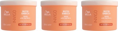 Wella Invigo Nutri-Enrich Deep Nourishing Maske 3x500 ml