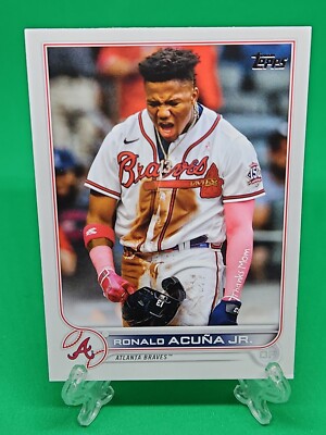 2022 Topps Series 1 Ronald Acuna Jr Base #200 Atlanta Braves