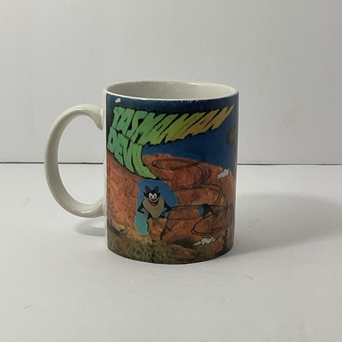 1998 Warner Brothers Looney Tunes Tasmanian Devil Kaffeebecher 1996 Design - Bild 1 von 6