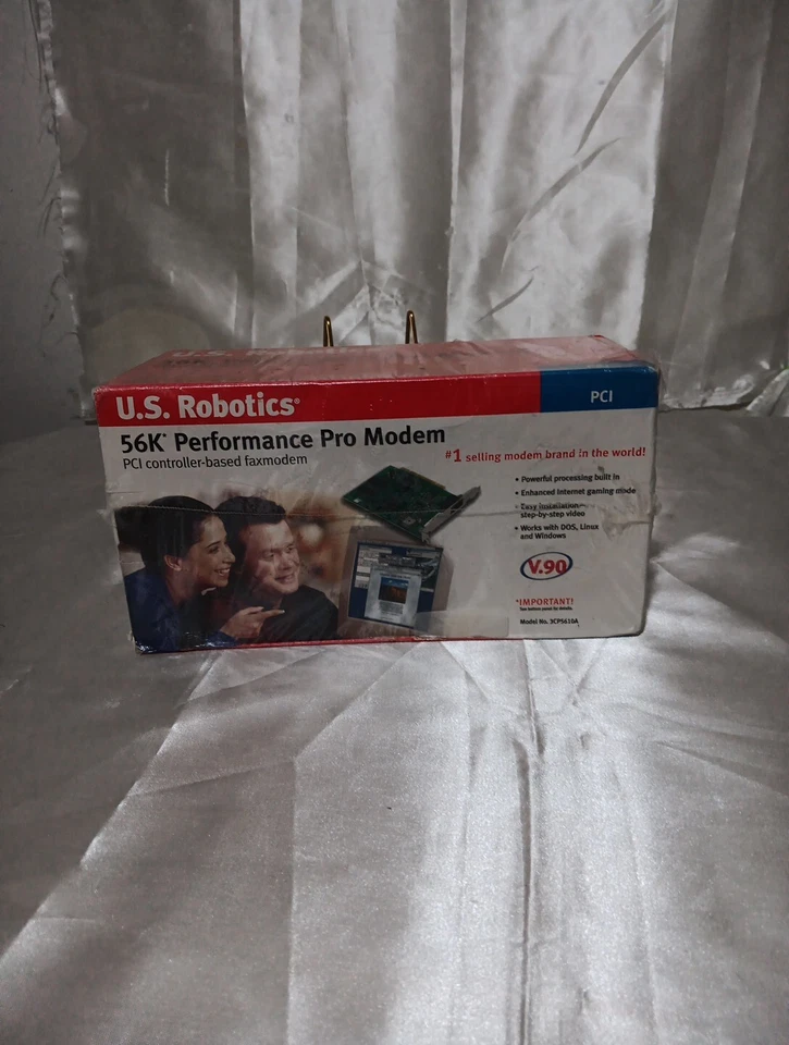 U.S. Robotic 56K Performanc  Pro Modem PCI Controller-fax Modem V.90 ( 2000 ) - Image 2 of 4
