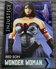 Raw Thrills Injustice Series 1 Red Son Wonder Woman 98/100 Card Holo Foil