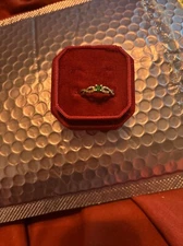 Lab Created Emerald Ring, 5.5 Size