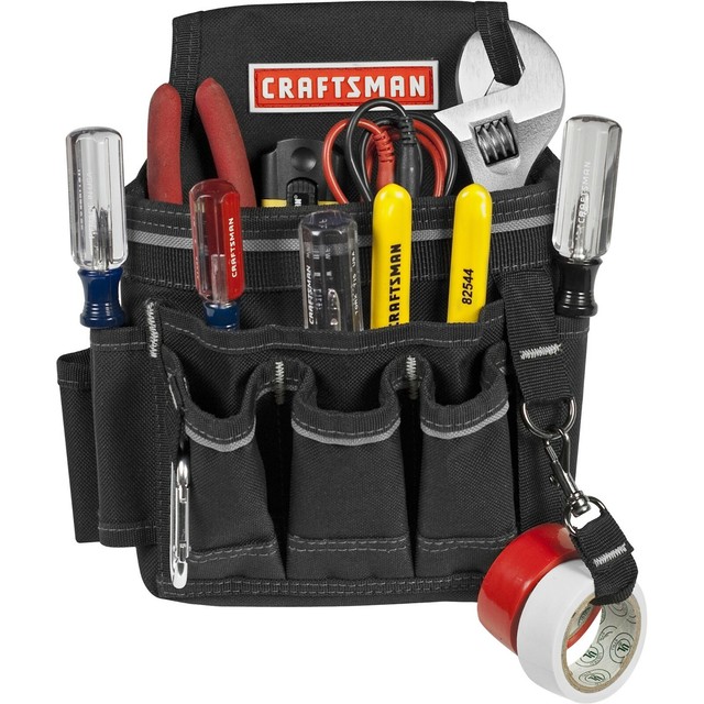 Craftsman Electricians Pouch Tool Polyester Electrician Carpenter
