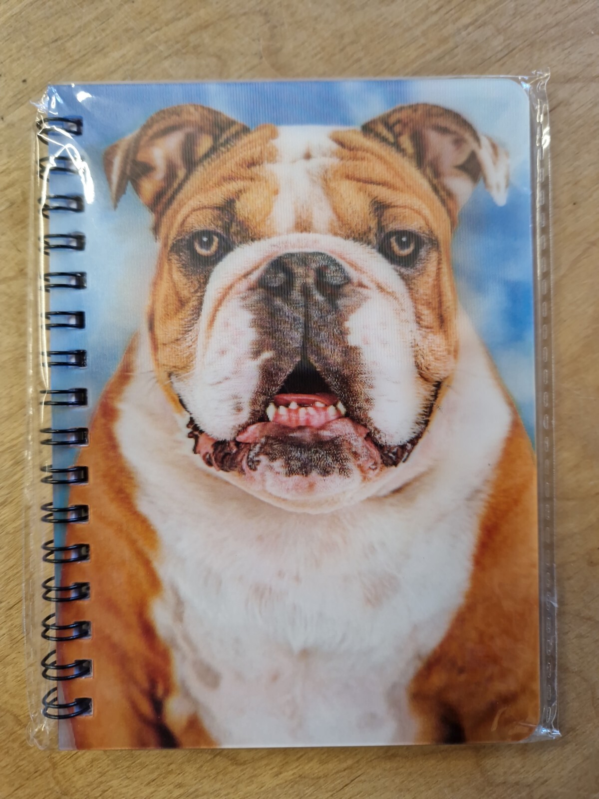 British Bulldog notebook English Bulldogs Notebooks Dog lined A6 Notepad Dogs