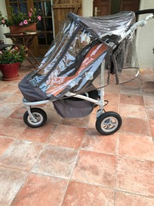 protege pluie poussette red castle