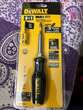 DEWALT 6in1 MAX FIT MULTI-BIT SCREWDRIVER