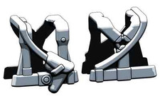 Gray German BrickArms WW2 Command Field Gear Compatible With Brick Minifigures