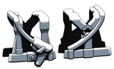 Gray German BrickArms WW2 Command Field Gear Compatible With Brick Minifigures