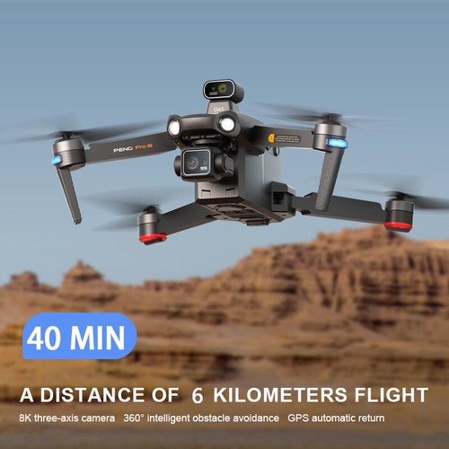 S810 PRO MAX Professional Drone GPS 5G WIFI 3-axis 8K HD Camera Quadcopter 6KM - Picture 3 of 21