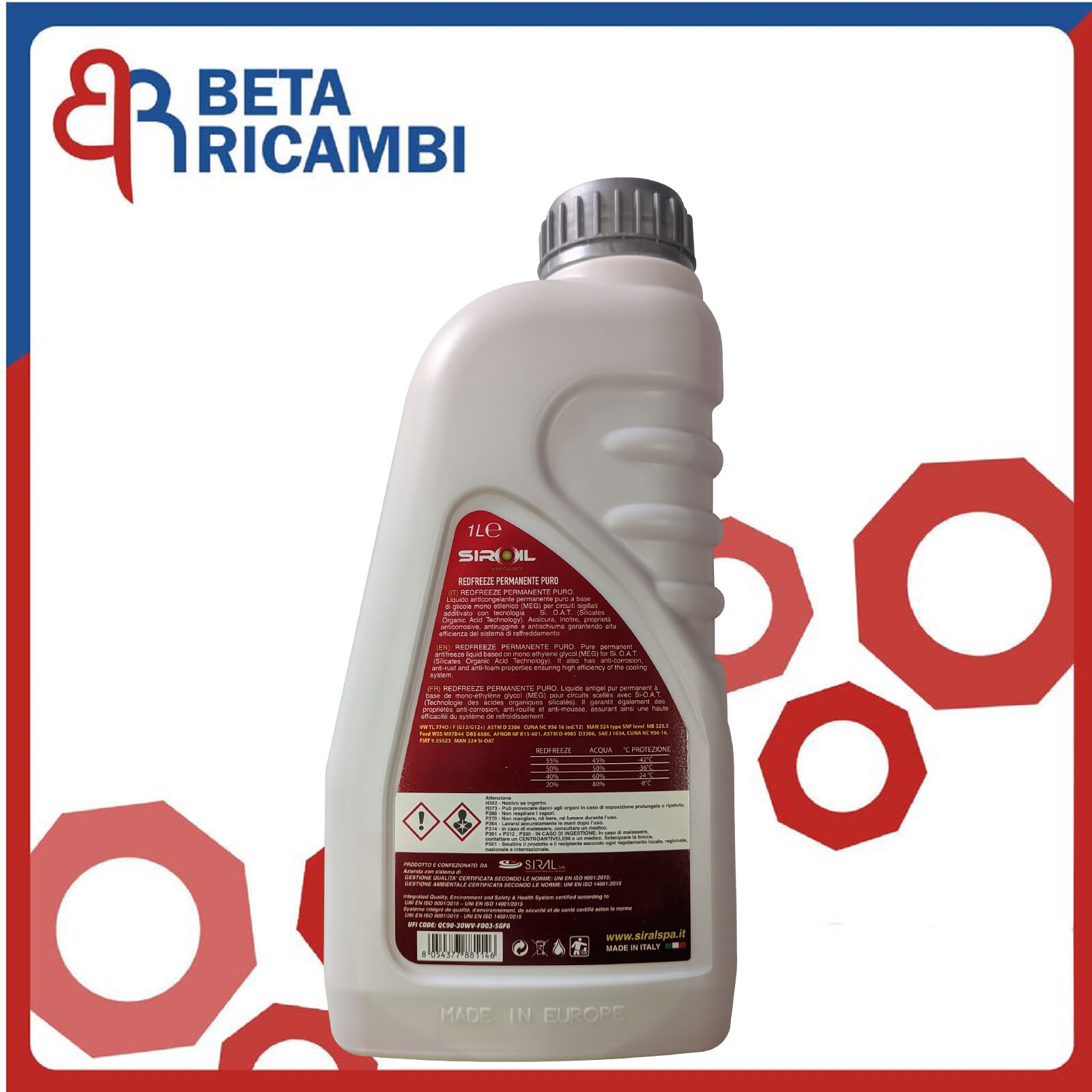 Prodotti Chimici: Antigelo Radiatore Rosso Kfs12 - Foto 3