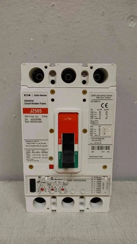 *Pickup Only* Eaton 250A 3 Pole Industrial Circuit Breaker 85KA 600V JGS3250NN