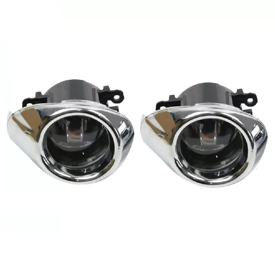 Luces antiniebla transparentes para Ford Focus 2012-2014 con bombillas + cubiertas cromadas izquierda derecha Foto 4 de 4