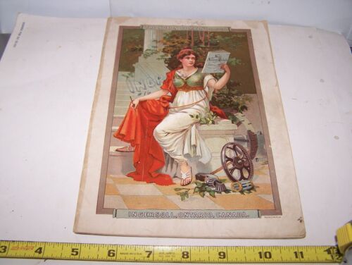 NOXON Company Farm Implement Sales CATALOG Harrow Disc Binder Mower Drill Reaper