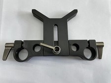 Perwin Universal 15mm Studio Rod Clamp with Y-Shaped Lens Support Support