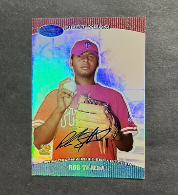 Rob Tejeda 2004 Bowman's Best Rookie Autograph #BB-RT First 1st Year