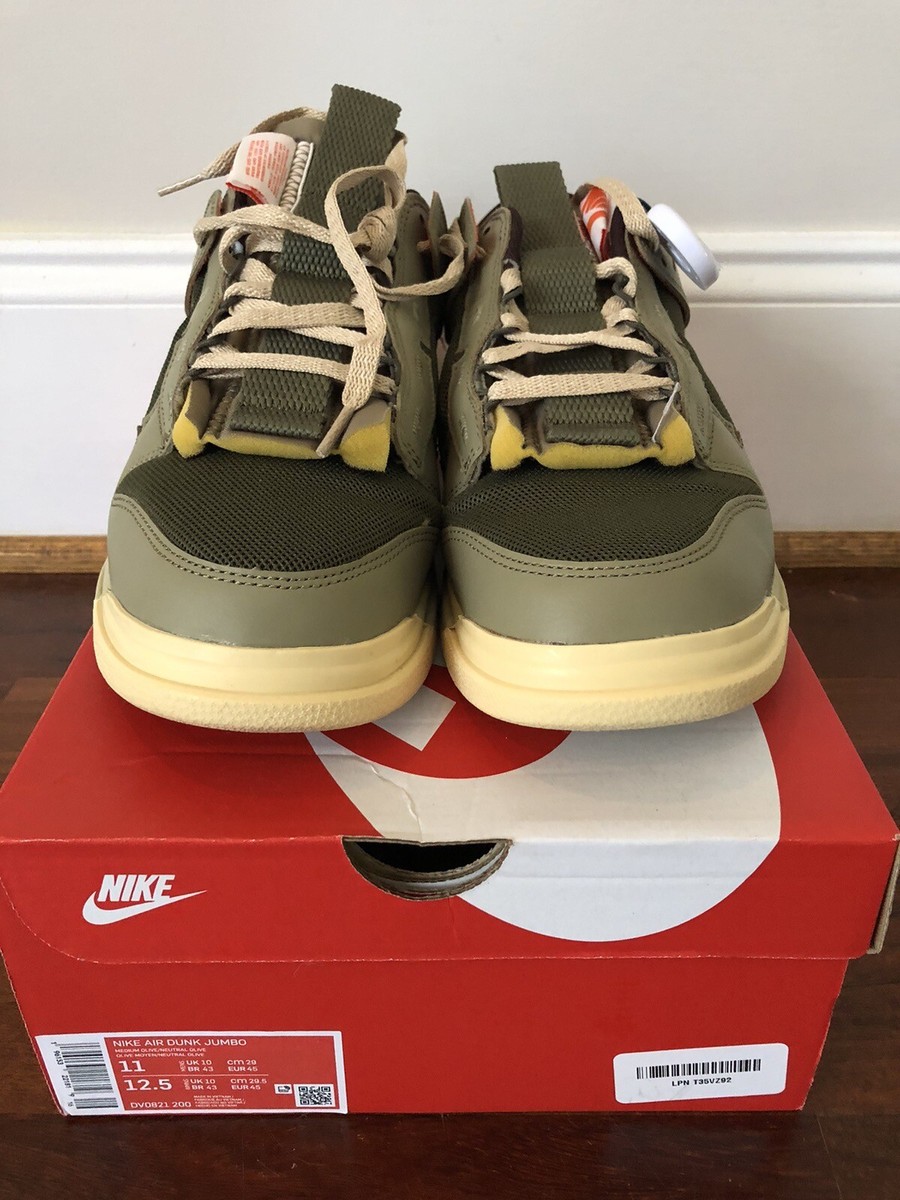 Nike Air Dunk Jumbo Shoes Medium & Neutral Olive DV0821-200