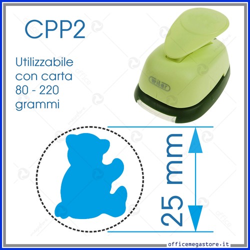 Fustella a leva per carta craft punch fustelle a mano perforatore scrapbooking - Foto 32 di 38