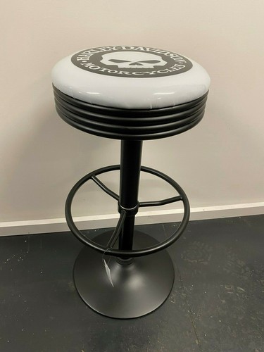 HARLEY DAVIDSON WILLY G (NEW) RARE MOTORCYCLES PREMIUM BAR STOOL ADJ HEIGHT - Bild 4 von 12
