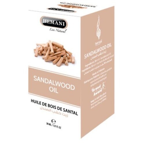Hemani SandalWood Oil Essential Herbal Oil 30mL 100% Natural زيت خشب الصندل - Picture 1 of 1