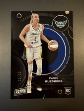 Paige Bueckers 2025 Panini WNBA Player of the Day #RC1 Blue /50 (RC) Wings