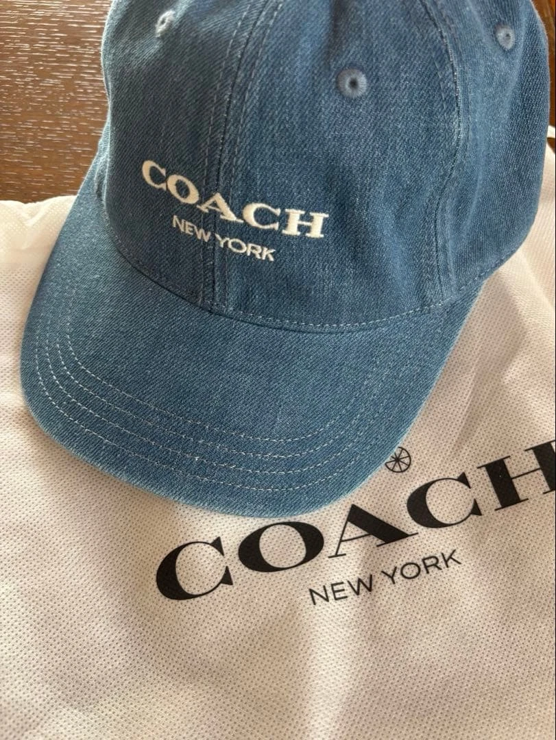 Coach Blue Hats for Women for sale | eBay display picture 3
